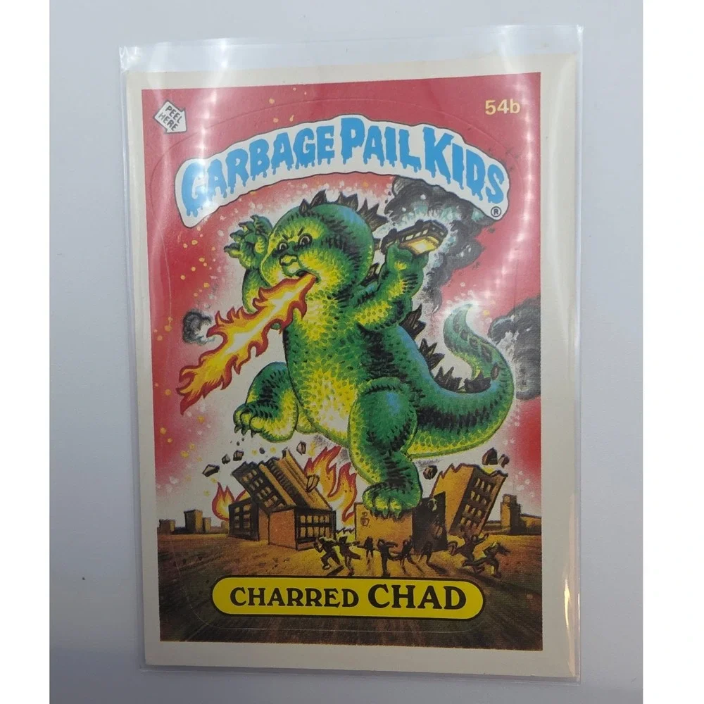Topps Garbage Pail Kids Trading Card OS2 Charred Chad Good 54b